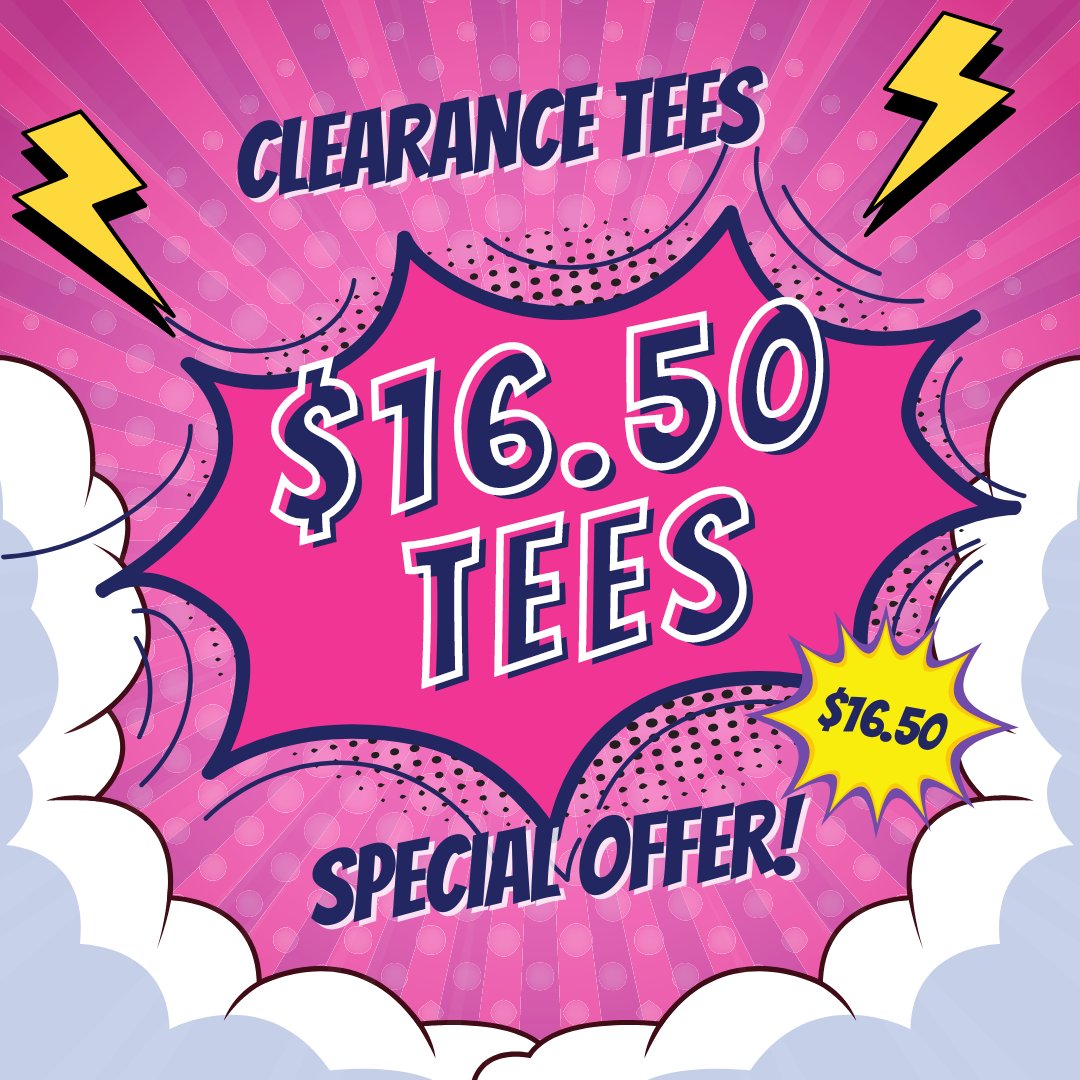 CLEARANCE TEES