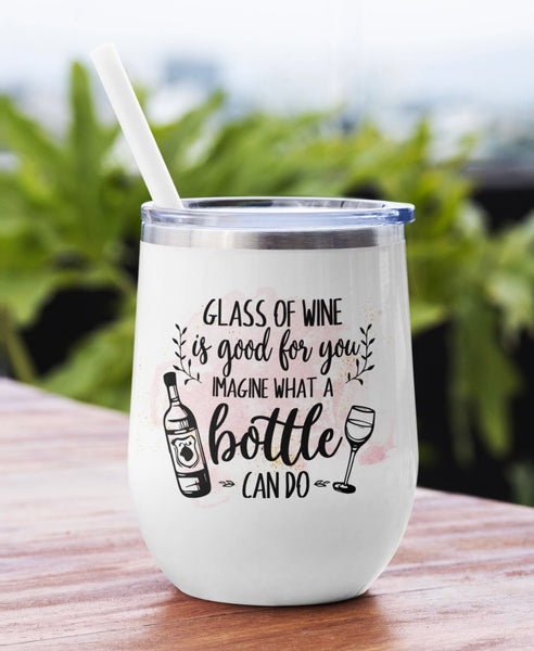 Wine can do it