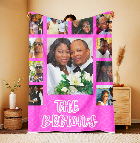 Soft Custom Picture Blankets