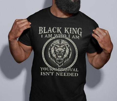 Black King (with grey/silver words)