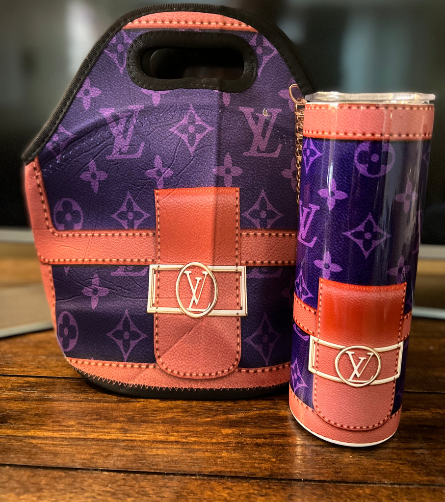 Purple LV Tumbler – Wear It Out Loud