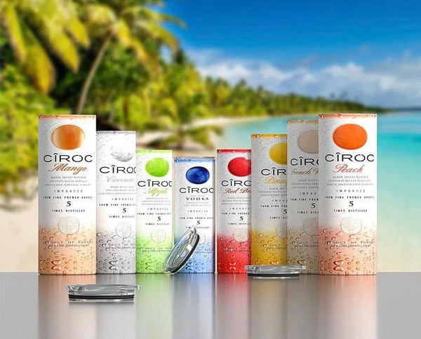 Ciroc tote and tumbler set.