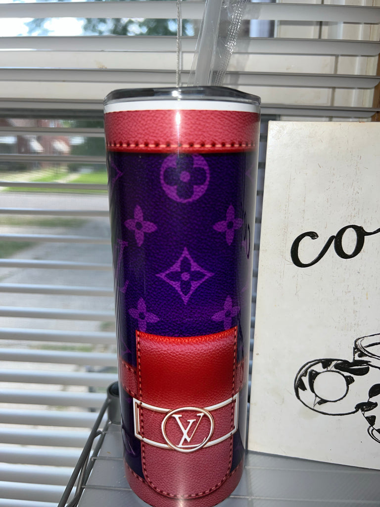 Purple LV Tumbler – Wear It Out Loud