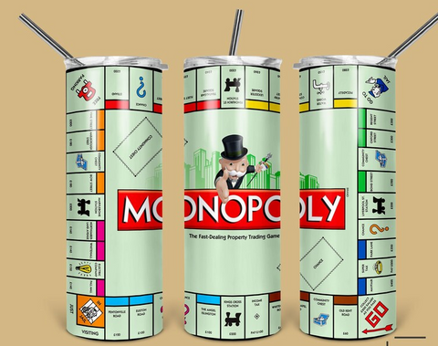 Monopoly Tumbler